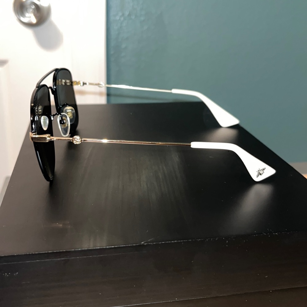 Gucci Men’s Aviator Sunglasses GG0514S 001 - Picture 7 of 7